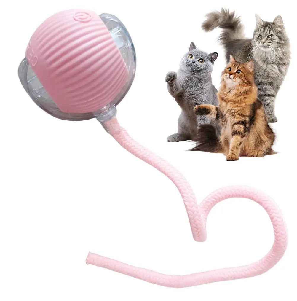 Juguete Automático con Bola Rodante para Gatos