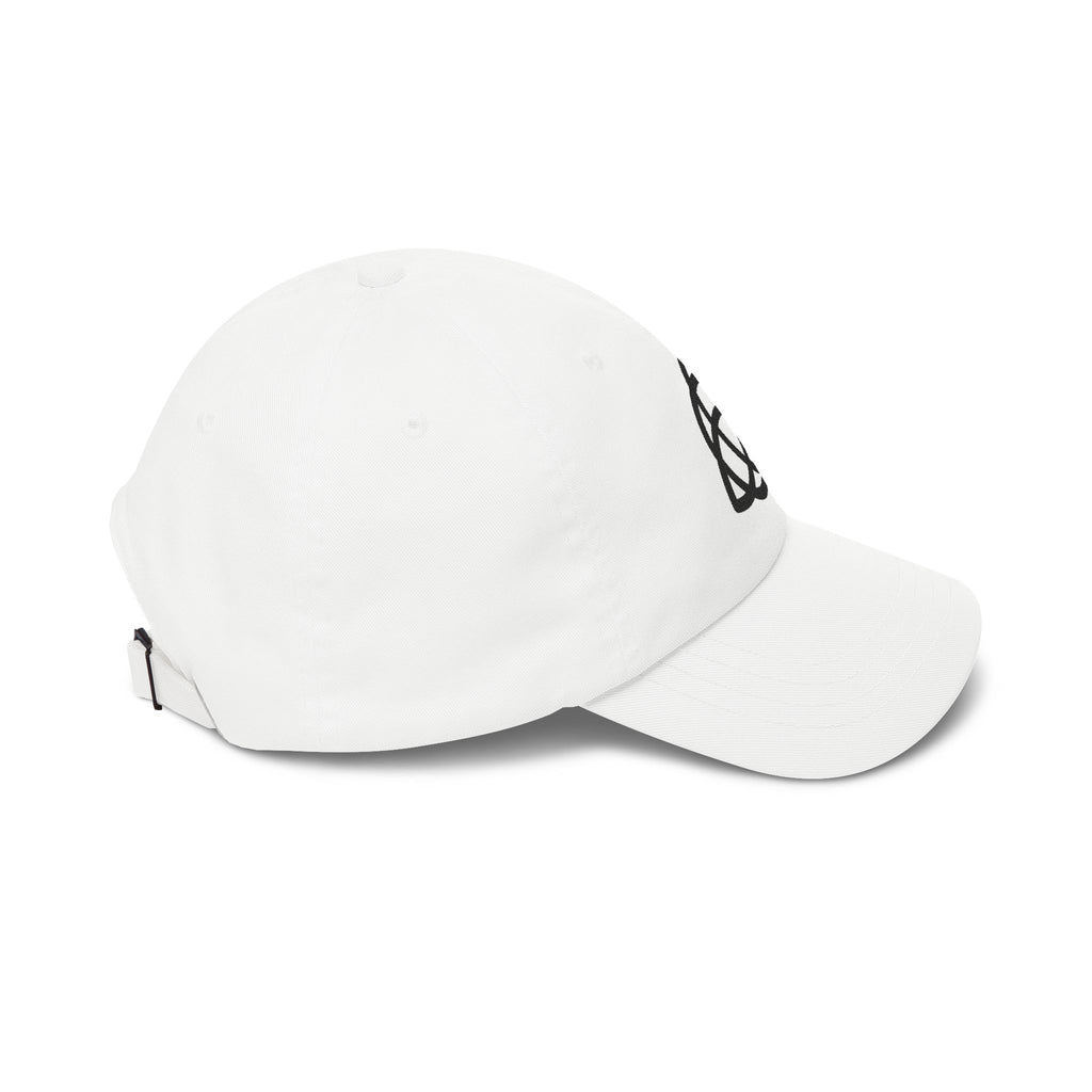 Celtic Trinity Knot Dad Cap – Minimal Embroidered Celtic Symbol Hat