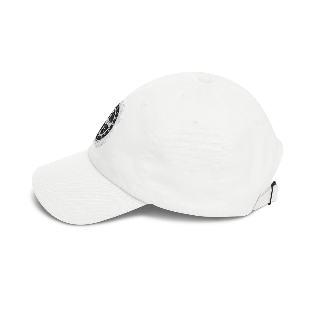 Dad Cap with Distressed Compass Emblem — Vintage Nautical Baseball Hat