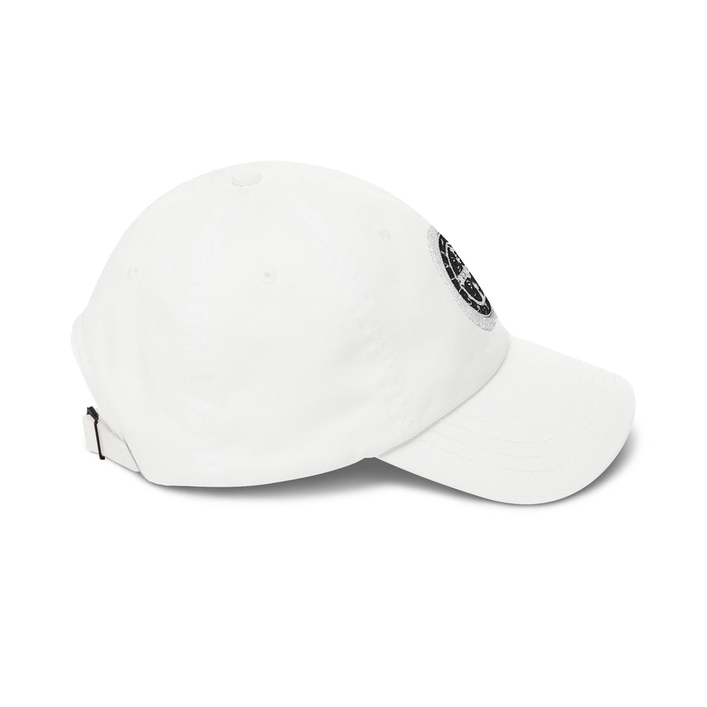 Dad Cap with Distressed Compass Emblem — Vintage Nautical Baseball Hat