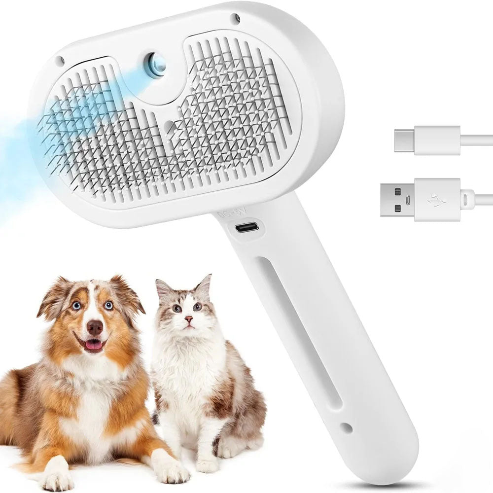 Peine de vapor para el aseo de mascotas.