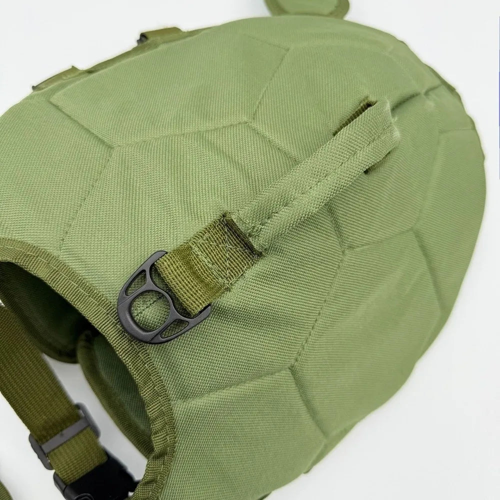 Chaleco salvavidas para perros ycon forma de tortuga