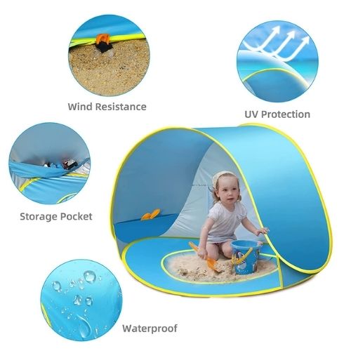 Tienda de playa para bebés !