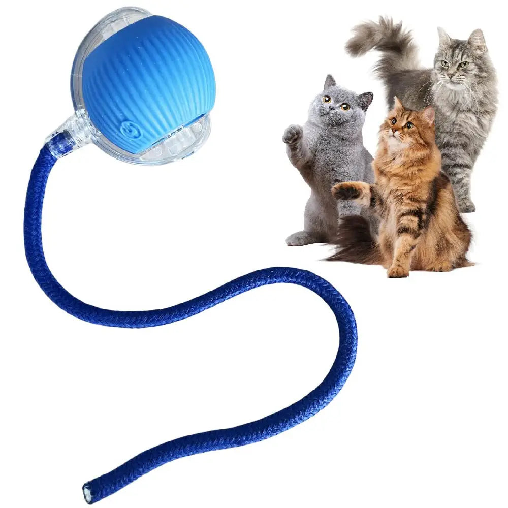 Juguete Automático con Bola Rodante para Gatos