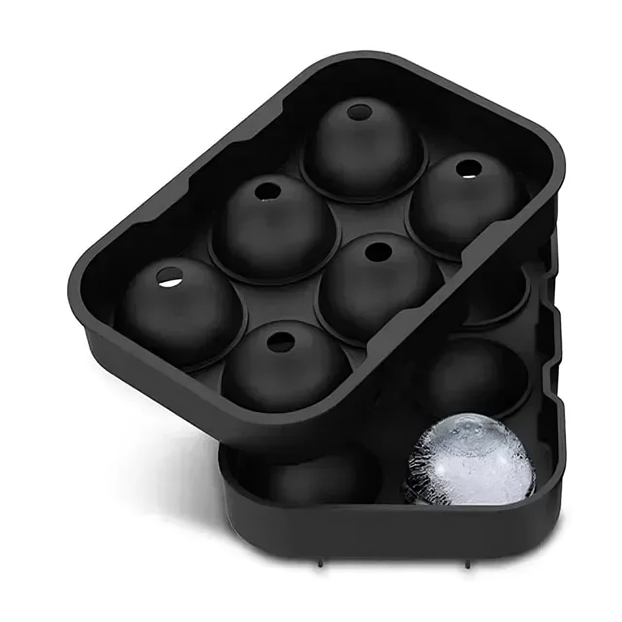 Molde de silicona para bolas de hielo.