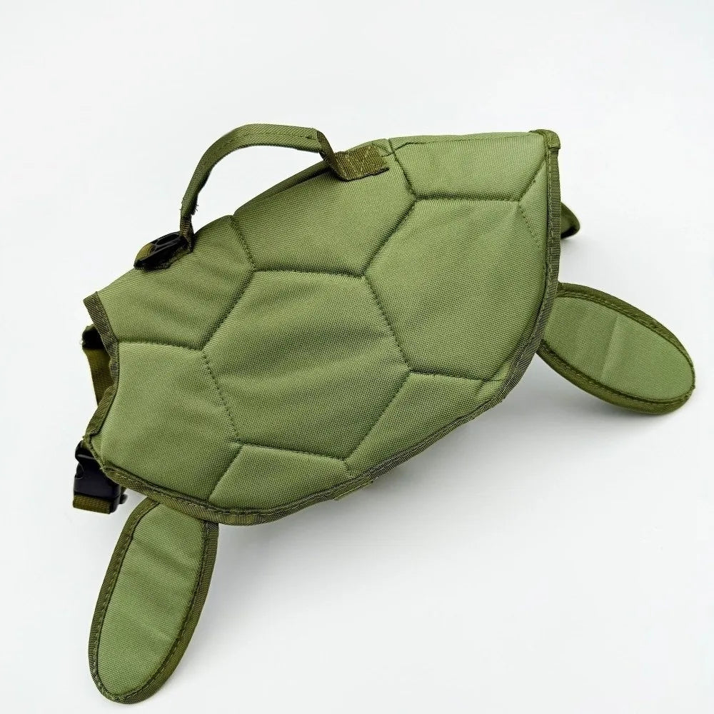 Chaleco salvavidas para perros ycon forma de tortuga