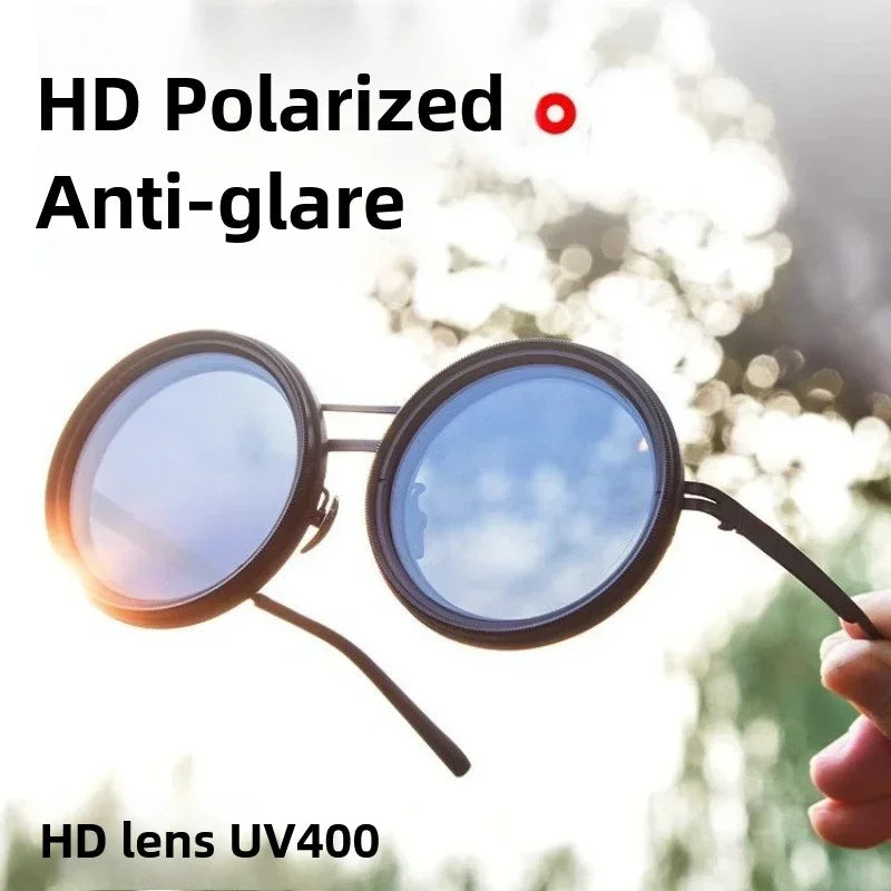 Gafas de sol con atenuación ajustable.